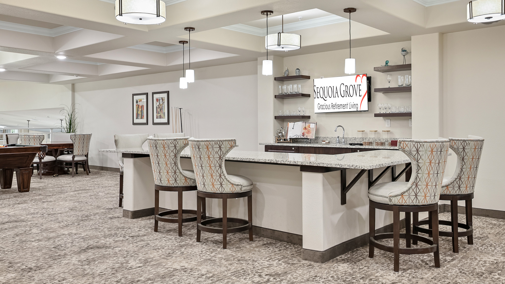 Sequoia Grove - Game Room