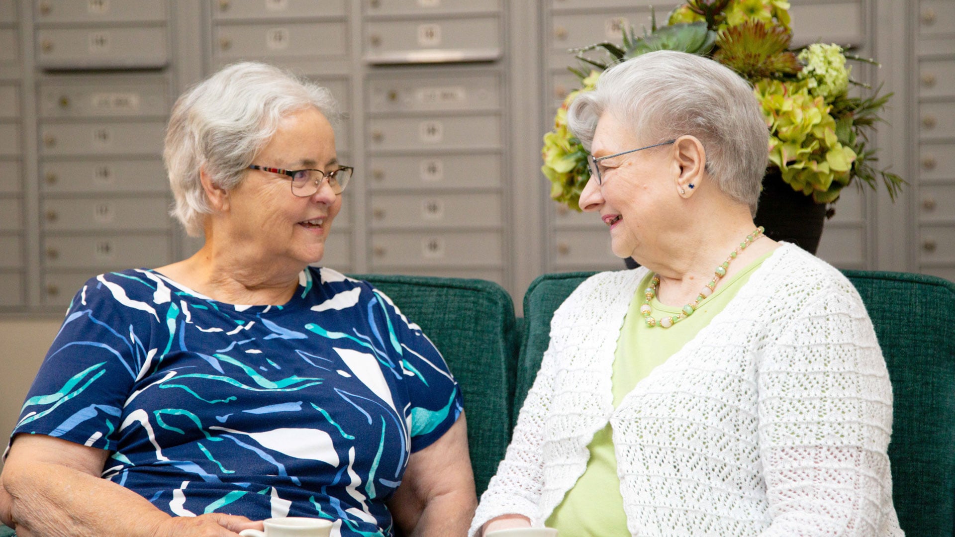 Sequoia Grove residents talking