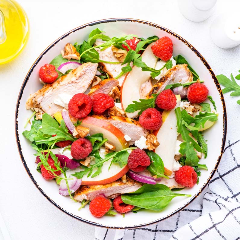 Sequoia Grove chicken salad with fruit